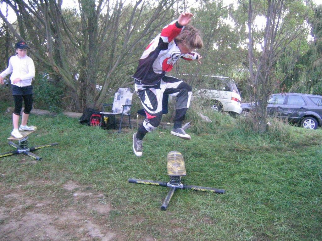The Gyroboard is a fun way to practice tricks and invent new ones