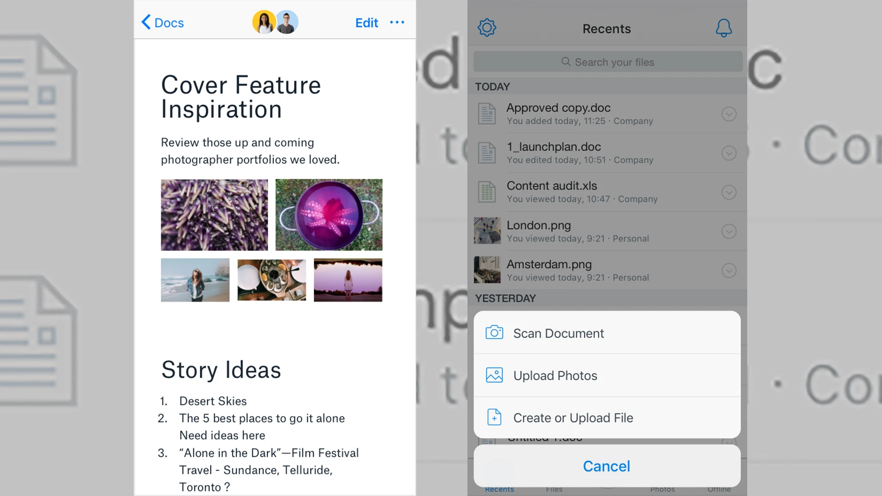Dropbox Paper