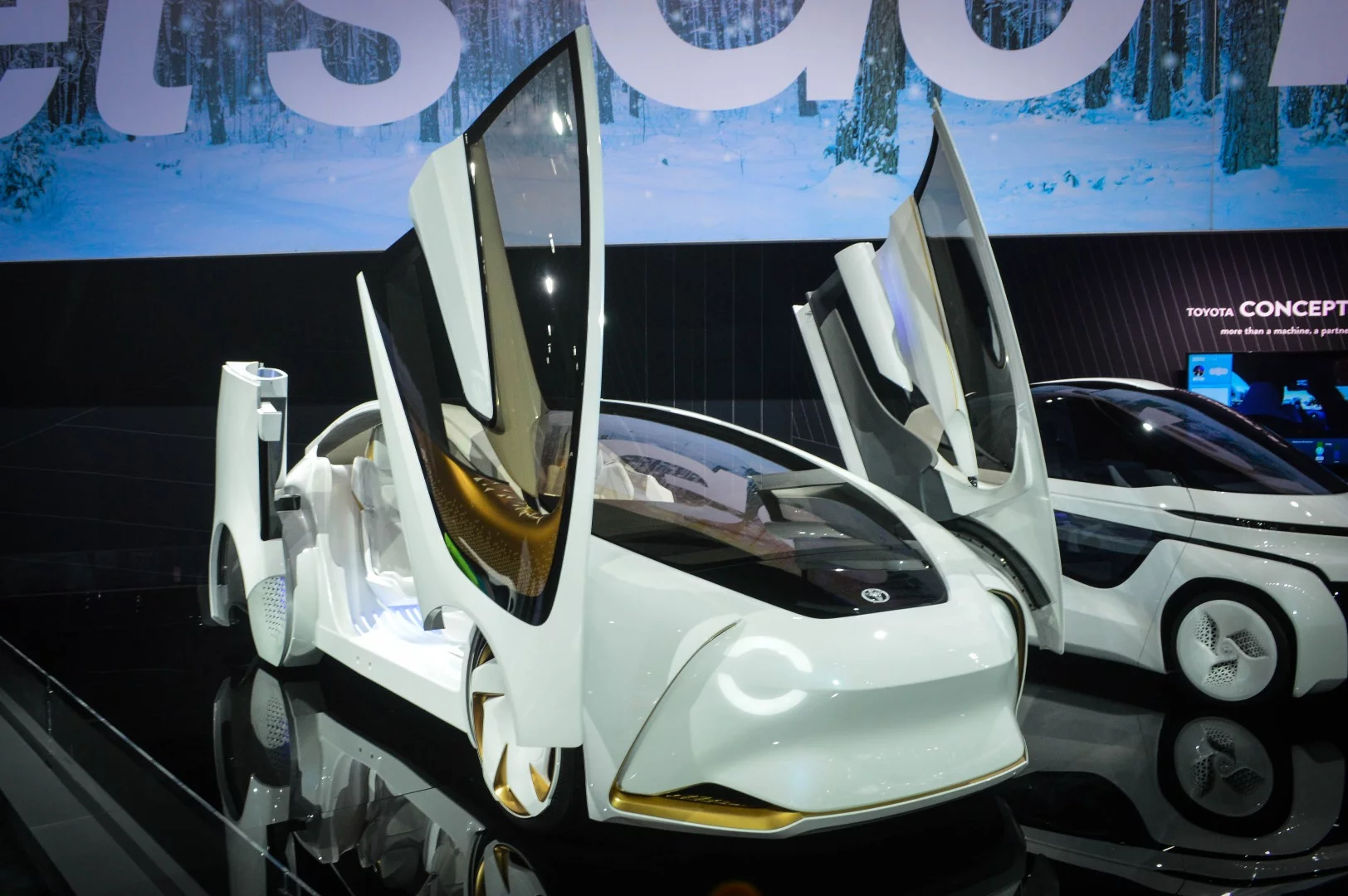 Toyota first showed the Concept-i at CES 2017