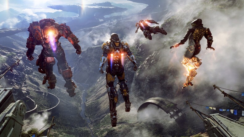 Anthem is one of the main games on show at EA's E3 2018 press conference
