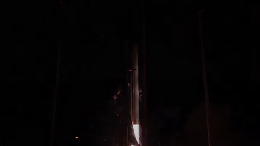 Terran-1 lifting off