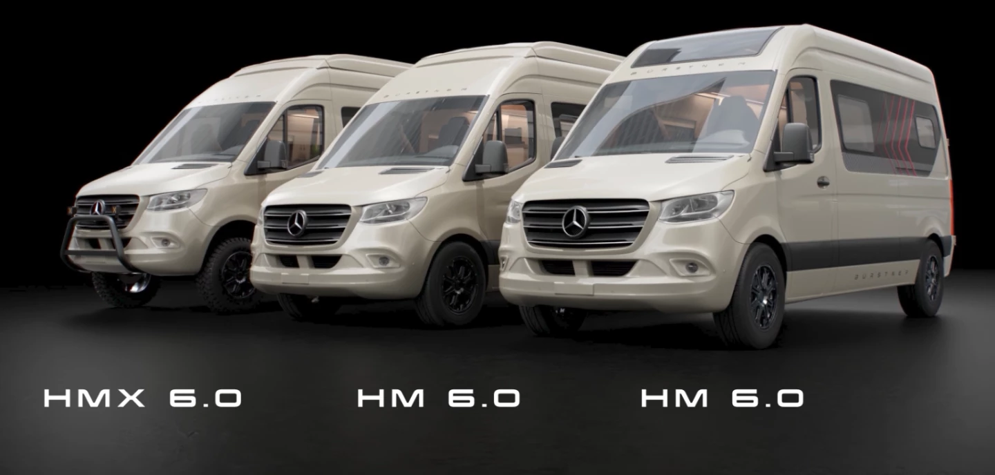 The Habiton's ability to seat four people will be even more helpful on the pop-up roof models, and its compact size in comparison to other longitudinal four-person campers will be an advantage for the more off-road-ready "HMX" trim