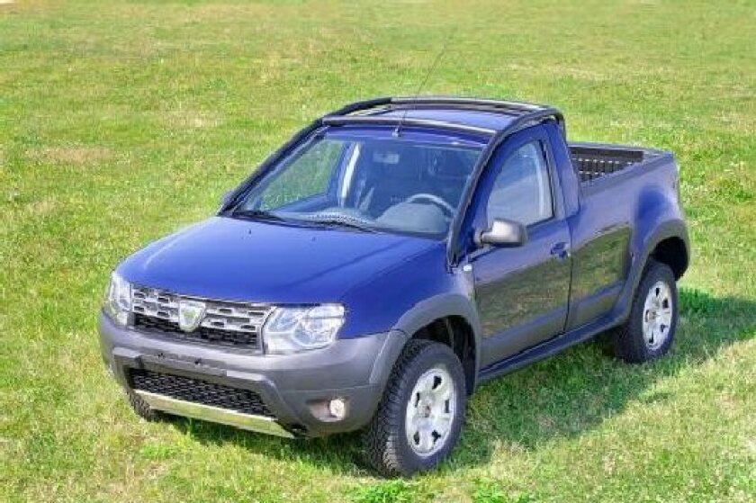The two-seat, 4x4 Pick-Up is powered by a 110-hp 1.5 dCi engine