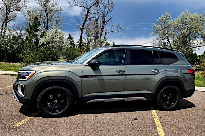 The Atlas is a big SUV and Volkswagen doesn't try to hide that