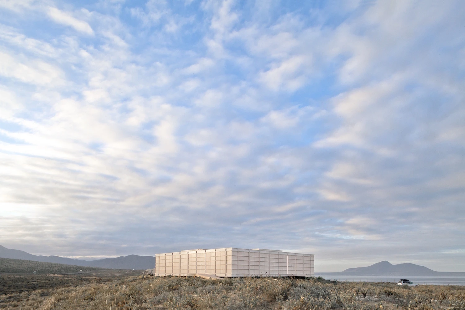 The House in Morrillos is constructed almost wholly from pine wood