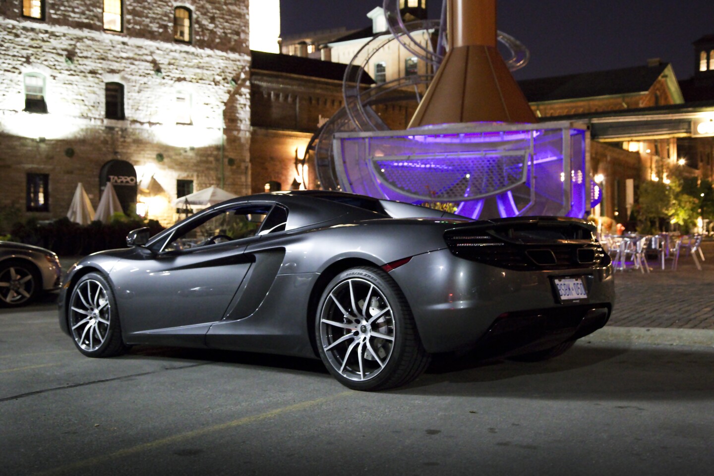 The 12C's Brake Steer technology manages traction, while minimizing mid-corner understeer and controlling oversteer when cornering at speed (Photo: Angus MacKenzie/gizmag.com)