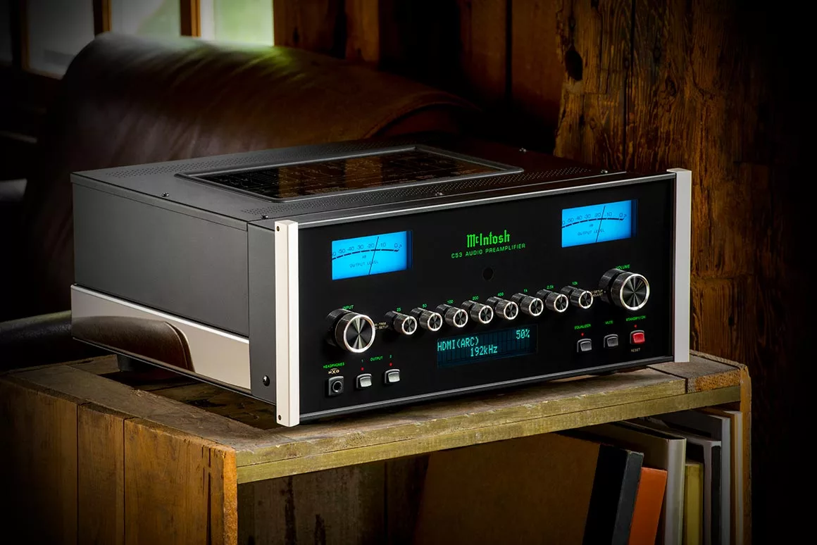 The DA2 Digital Audio Module makes it debut in the C53 2-channel solid state preamplifier
