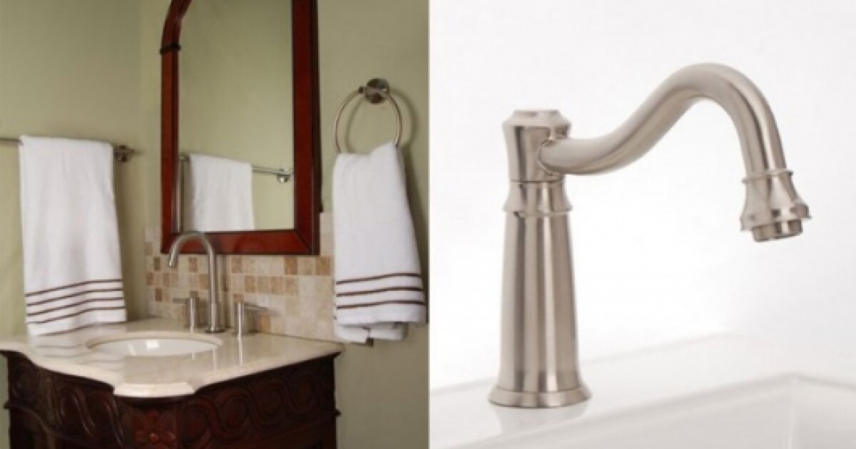 New touchfree faucets use capacitive sensors to boost reliability