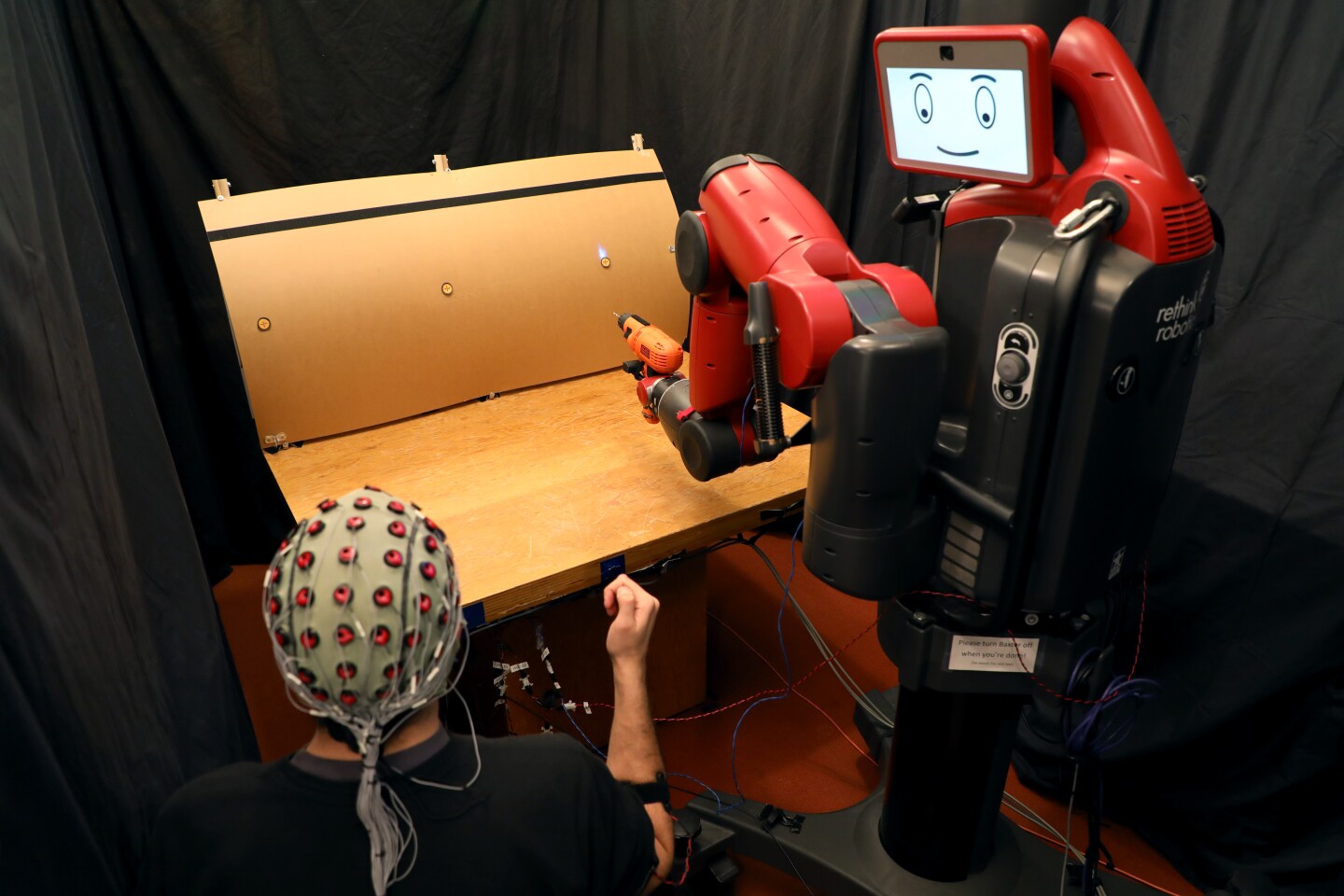 The system works on anyone, requiring no special setup for individual users