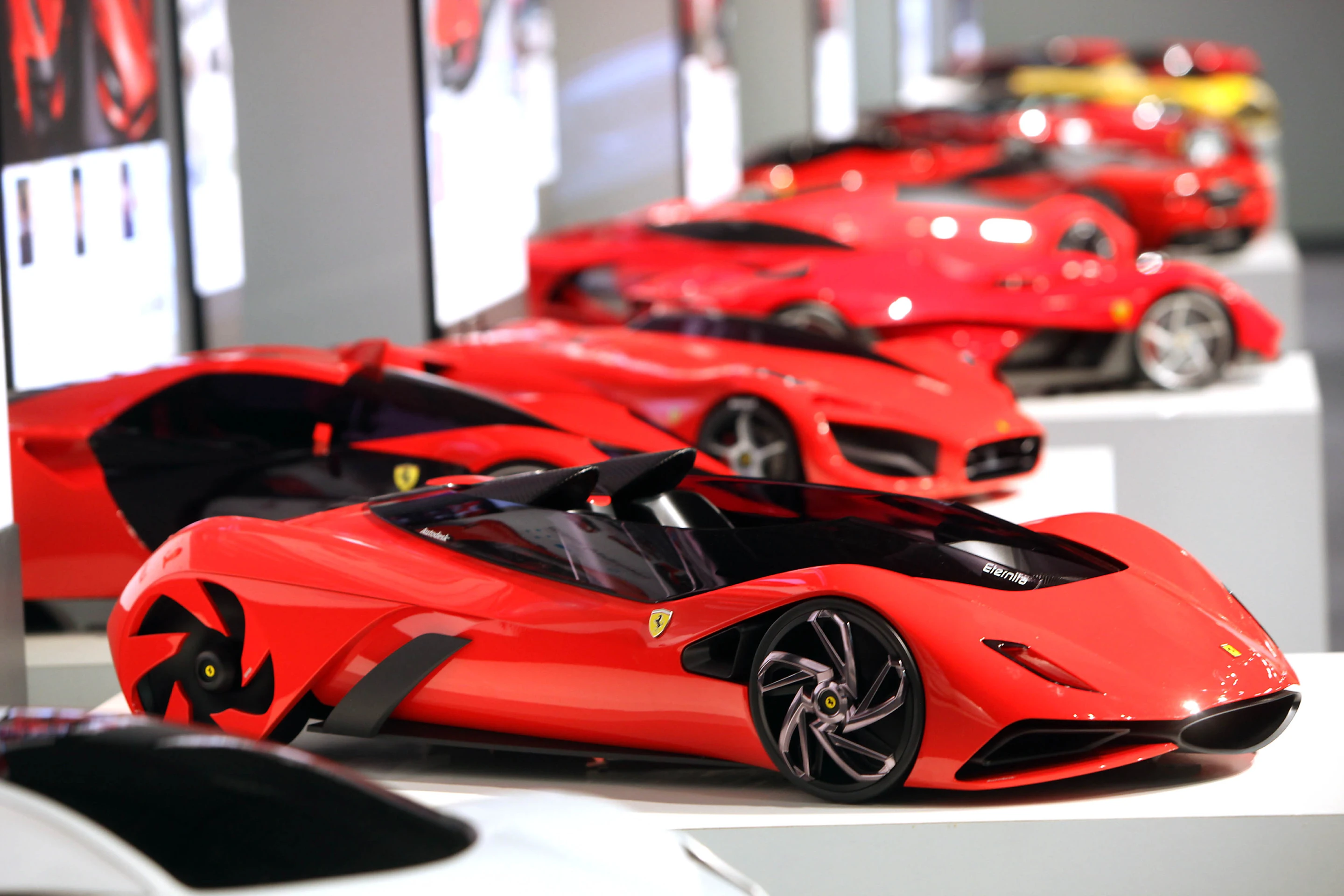 A model of the winning design, 'Eternita'