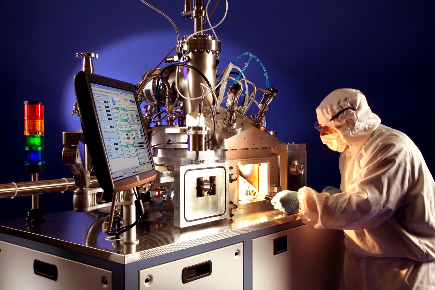 Surrey NanoSystems has created a new type of "super-black" material known as Vantablack