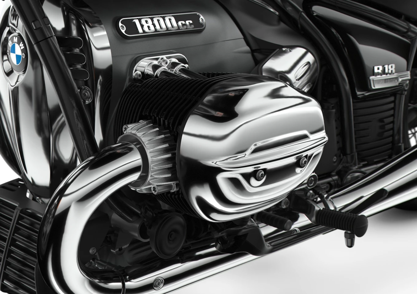 The 2021 R 18's boxer engine is the biggest BMW has ever put in a mass production motorcycle