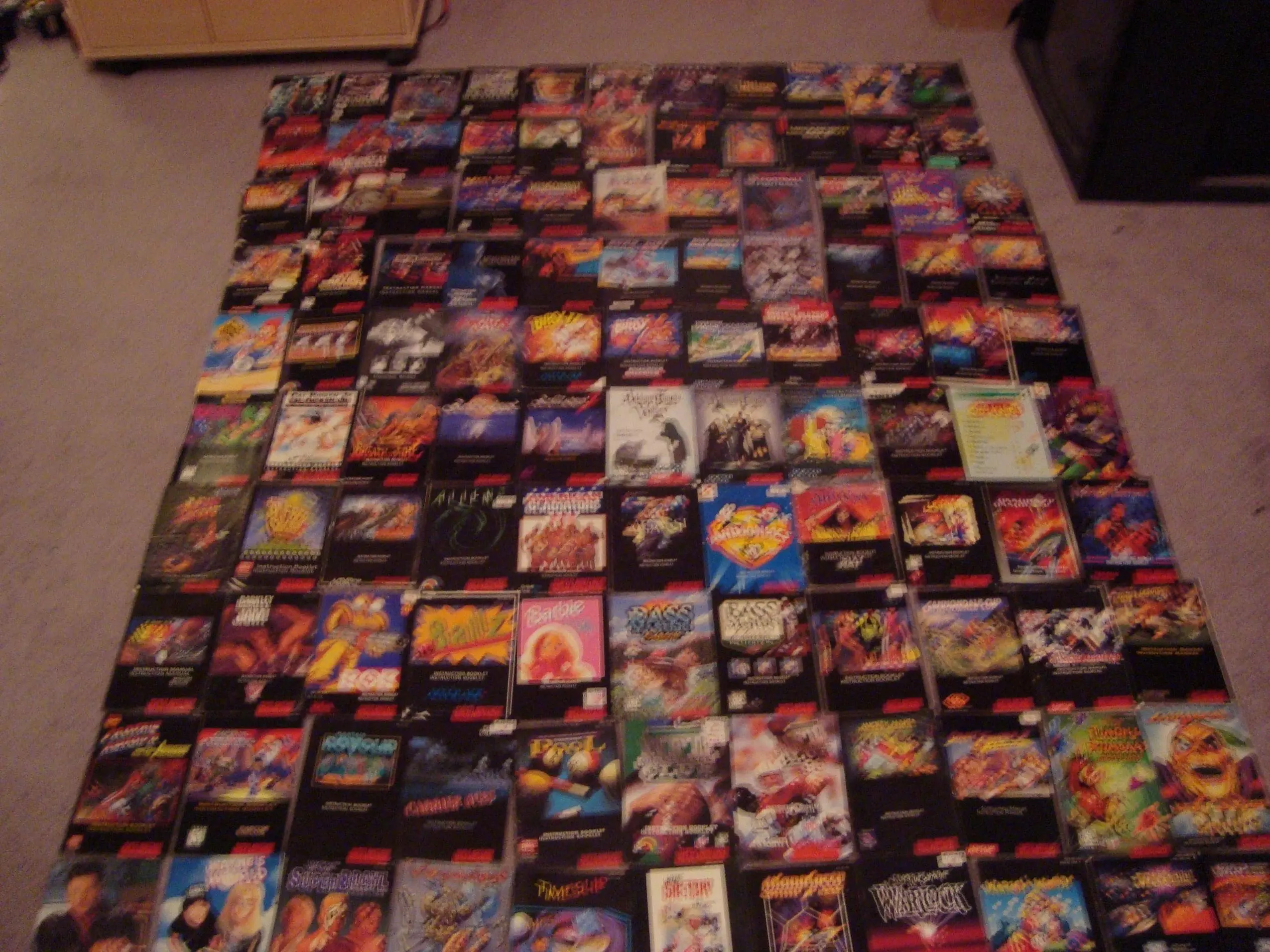 More boxes from the $25,000 Super Nintendo collection