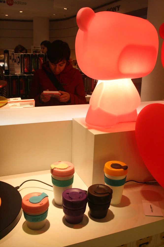 KeepCup, during the Milan Design Fair (image: Bridget Borgobello/Gizmag)