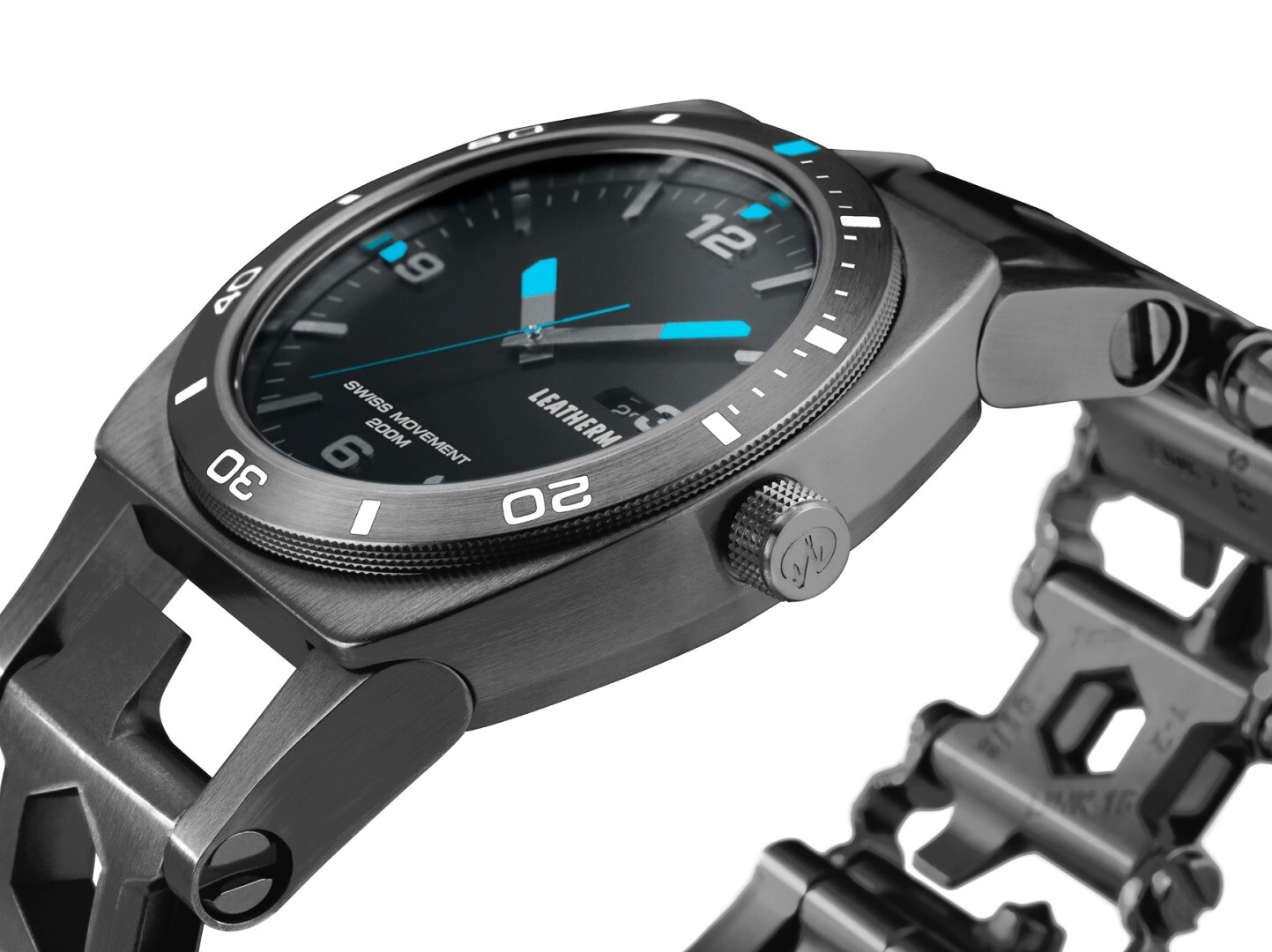 Leatherman adds a watch to wearable multitool range