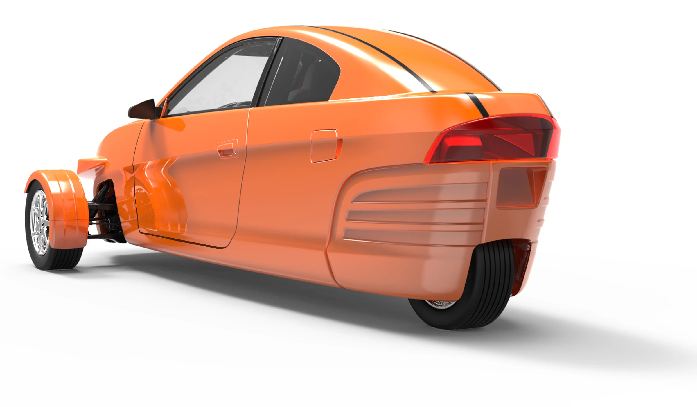 The Elio 3-wheeler