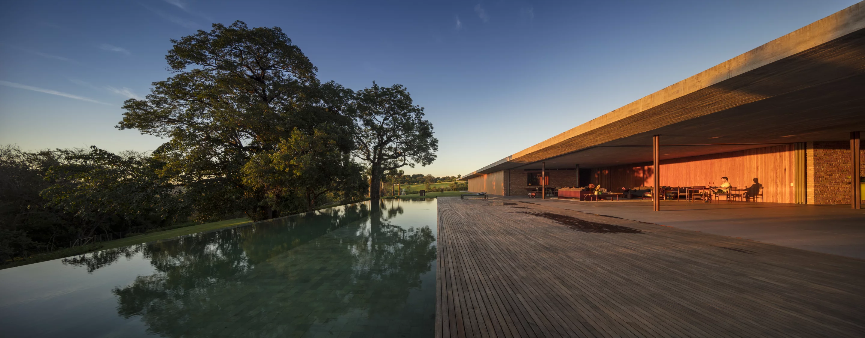 Planar House has a large terrace area