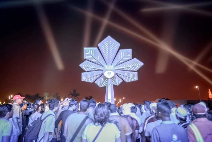 A second Smart Palm has been installed on the beach in Dubai near to the Burj Al Arab