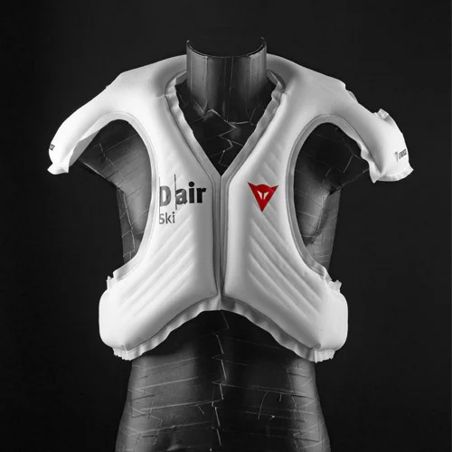 Dainese and the FIS presented the D-air Ski at Kitzbuhel and ISPO Munich in January