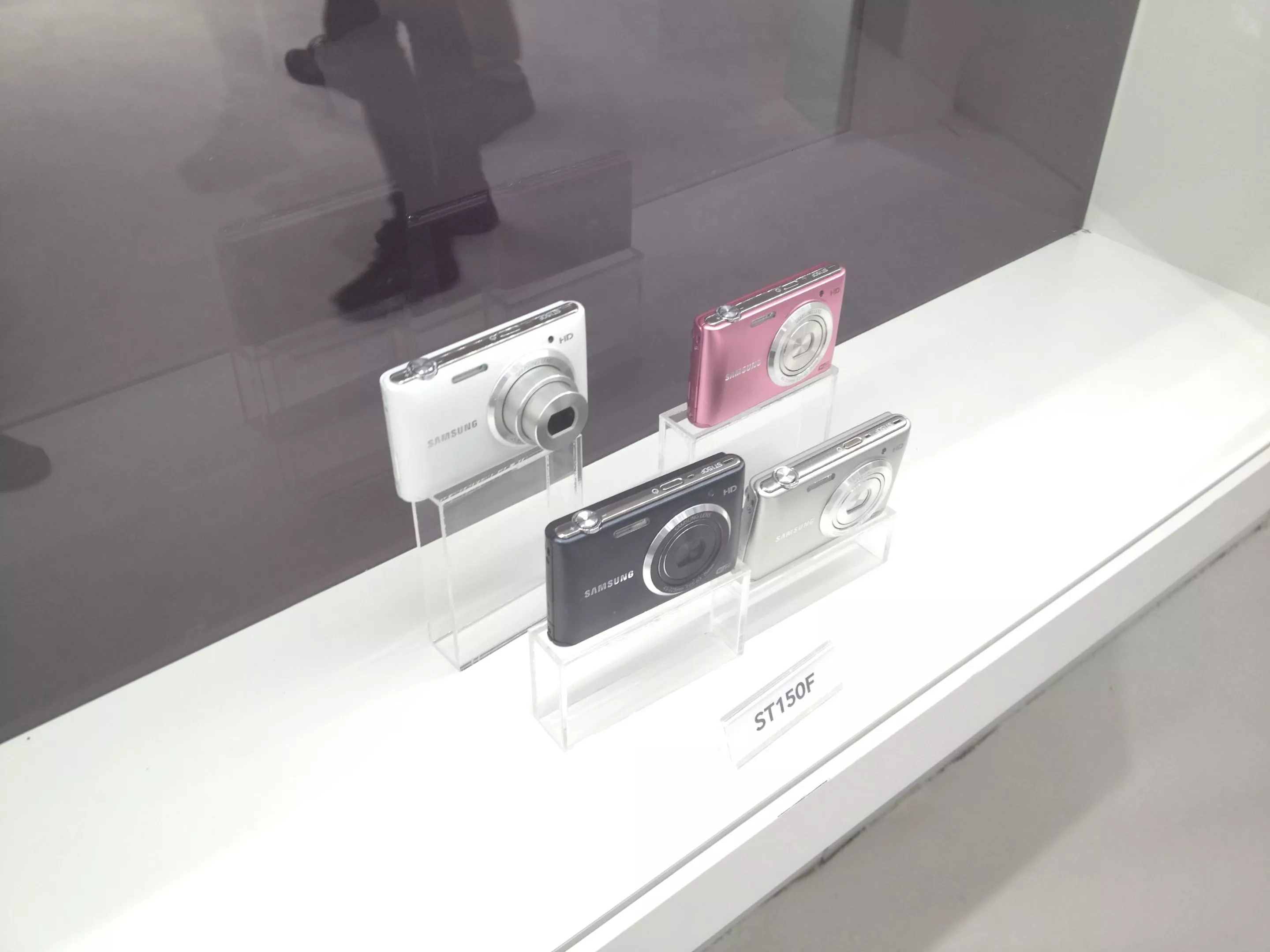 Samsung ST150F in all its colors from the CES show floor