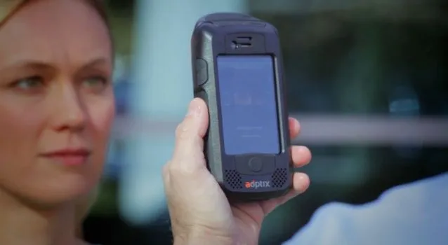 The iPhone-based AOptix Stratus