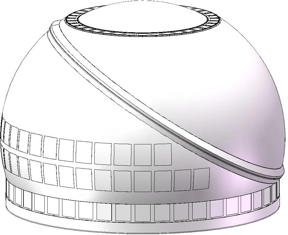 Enclosure lower half (Image: Courtesy TMT Observatory Corporation)