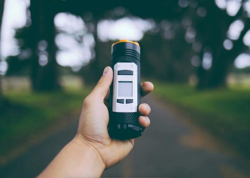 The Fogo is a compact, multifunctional outdoor gadget