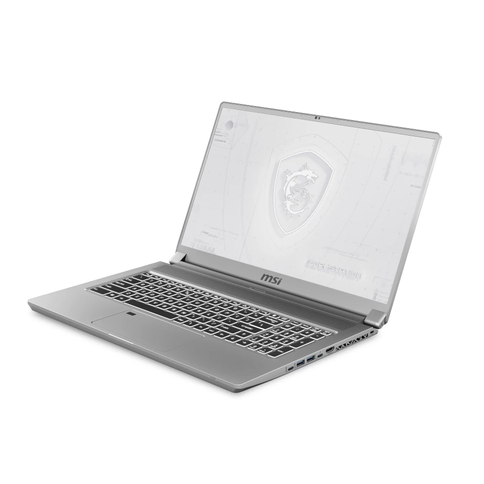 The WS75 model features a 17.3-inch Full HD display with a refresh rate of 144 Hz