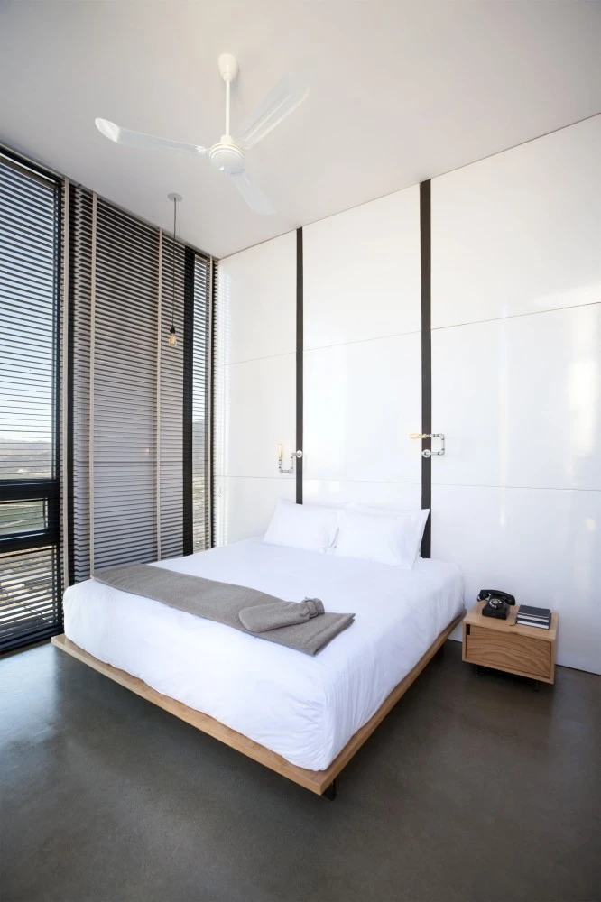 Each cabin is equipped with a king size bed, and ensuite