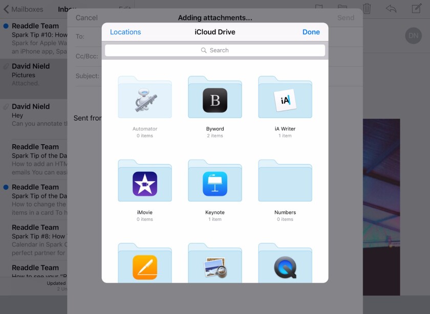 Email attachments can be any type of file