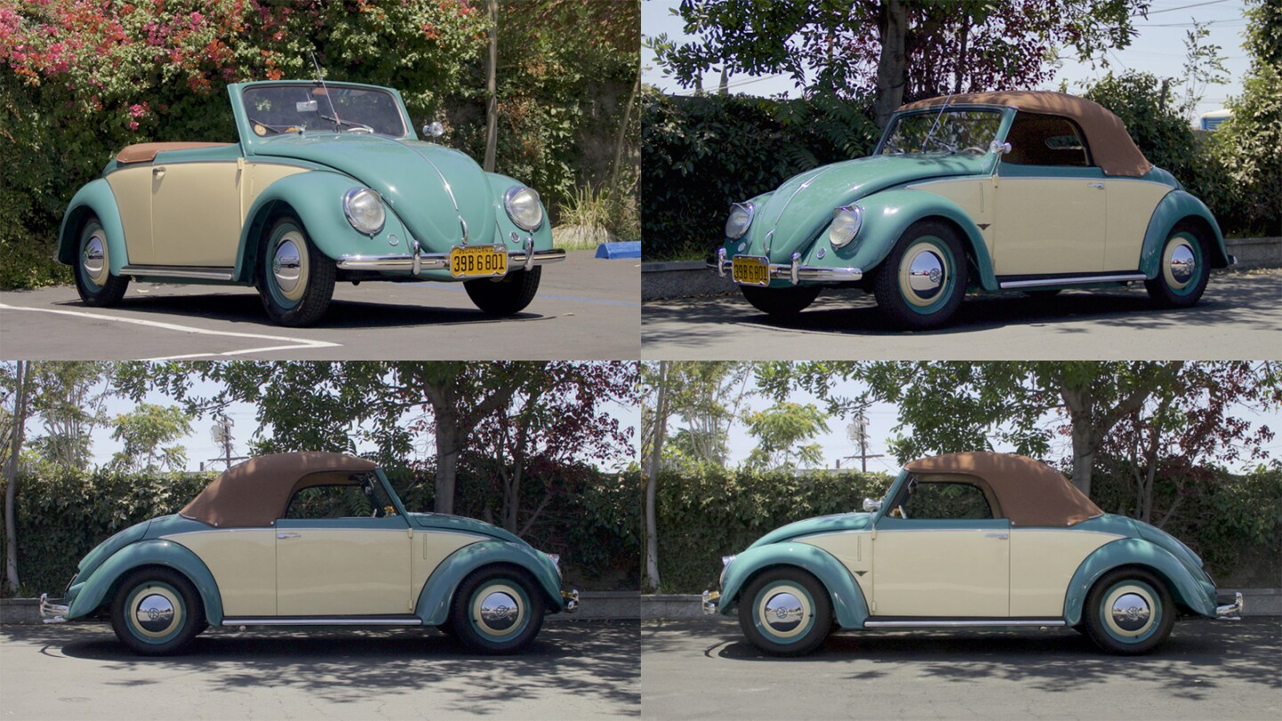 If those prices surprise, consider the Beetles that didn't sell at auction last year. The 1949 Volkswagen Hebmuller Type 14A Beetle Cabriolet above received a bid of $250,000 in Monterey last August but failed to sell because the bid was below the reserve price of $300,000.