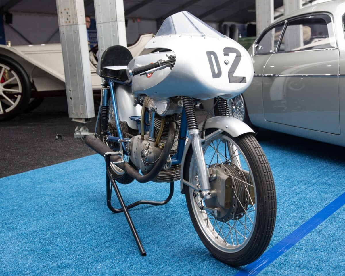 1957 Ducati 125 Grand Prix | Price: $93,500 | Estimate: $80,000 - $100,000 | Auctioneer: Gooding & Co | Lot 117 | Auction Description