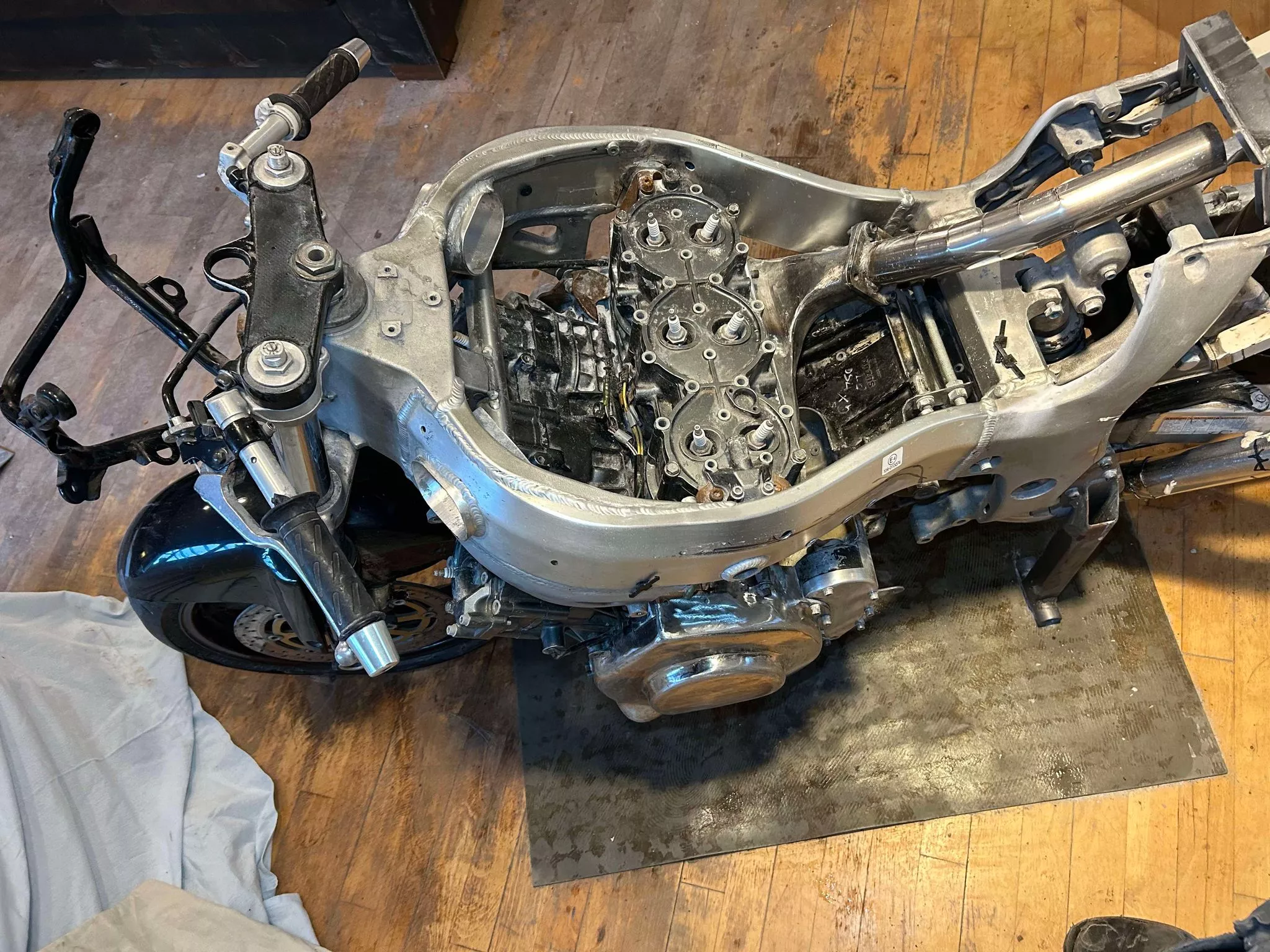 Each part of this build is hand-fabricated from scratch