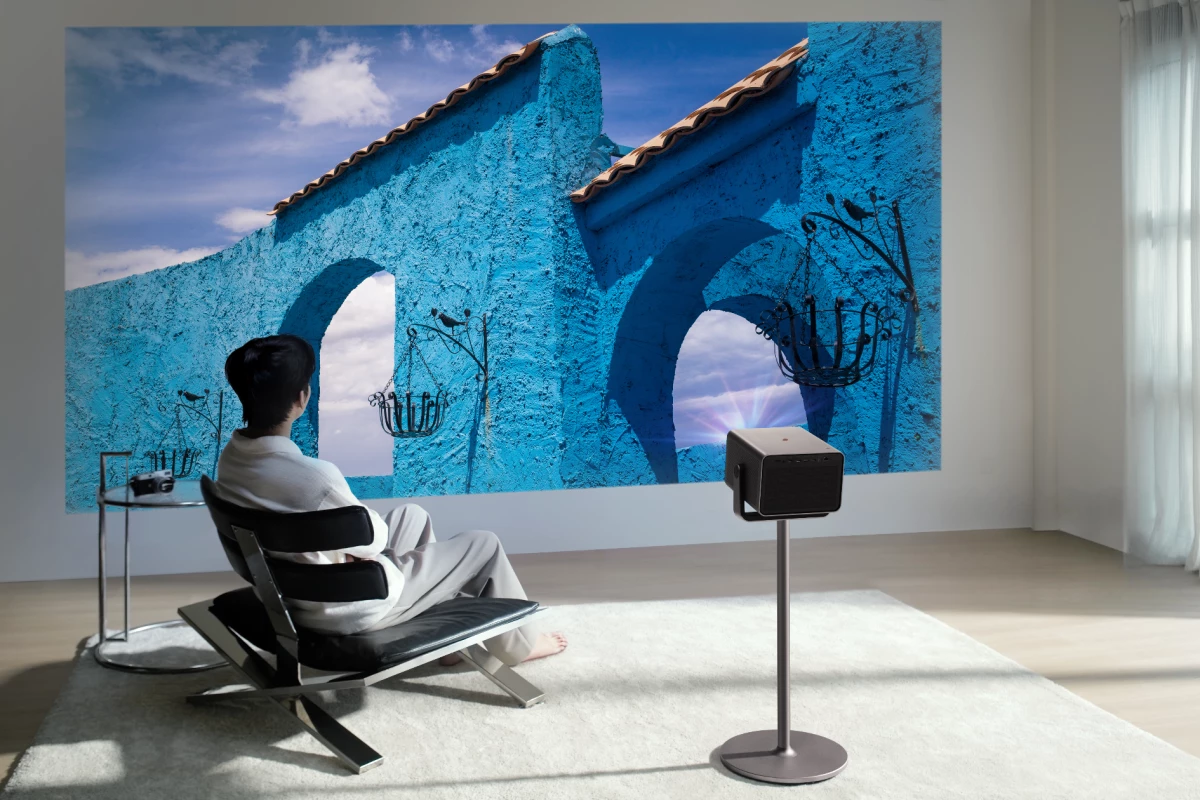 The Cine Play 1 Plus 4K laser projector puts out 3,500 lumens for daytime watch potential