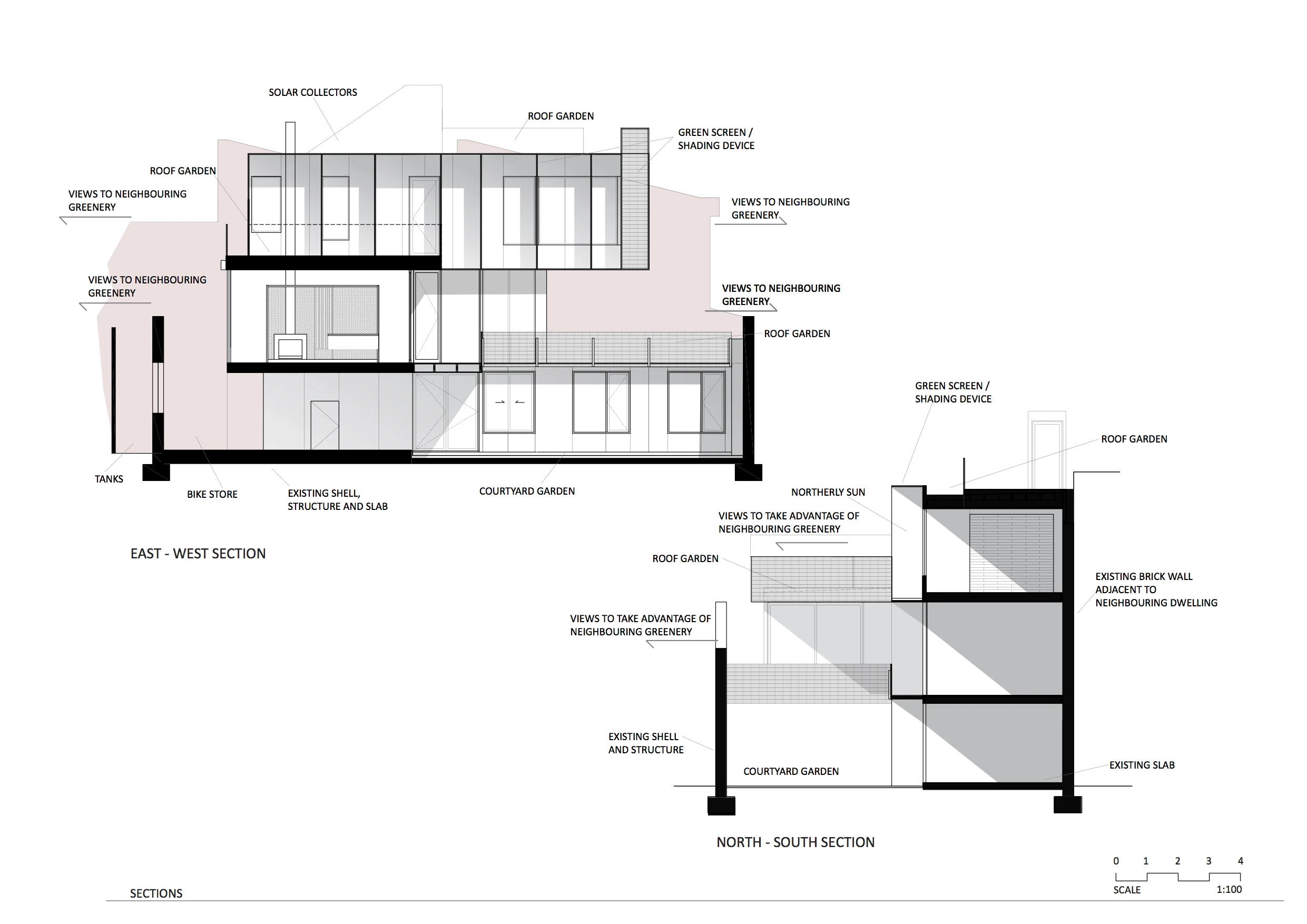 Architectural plan of the property (Image: Brilliant Creek)