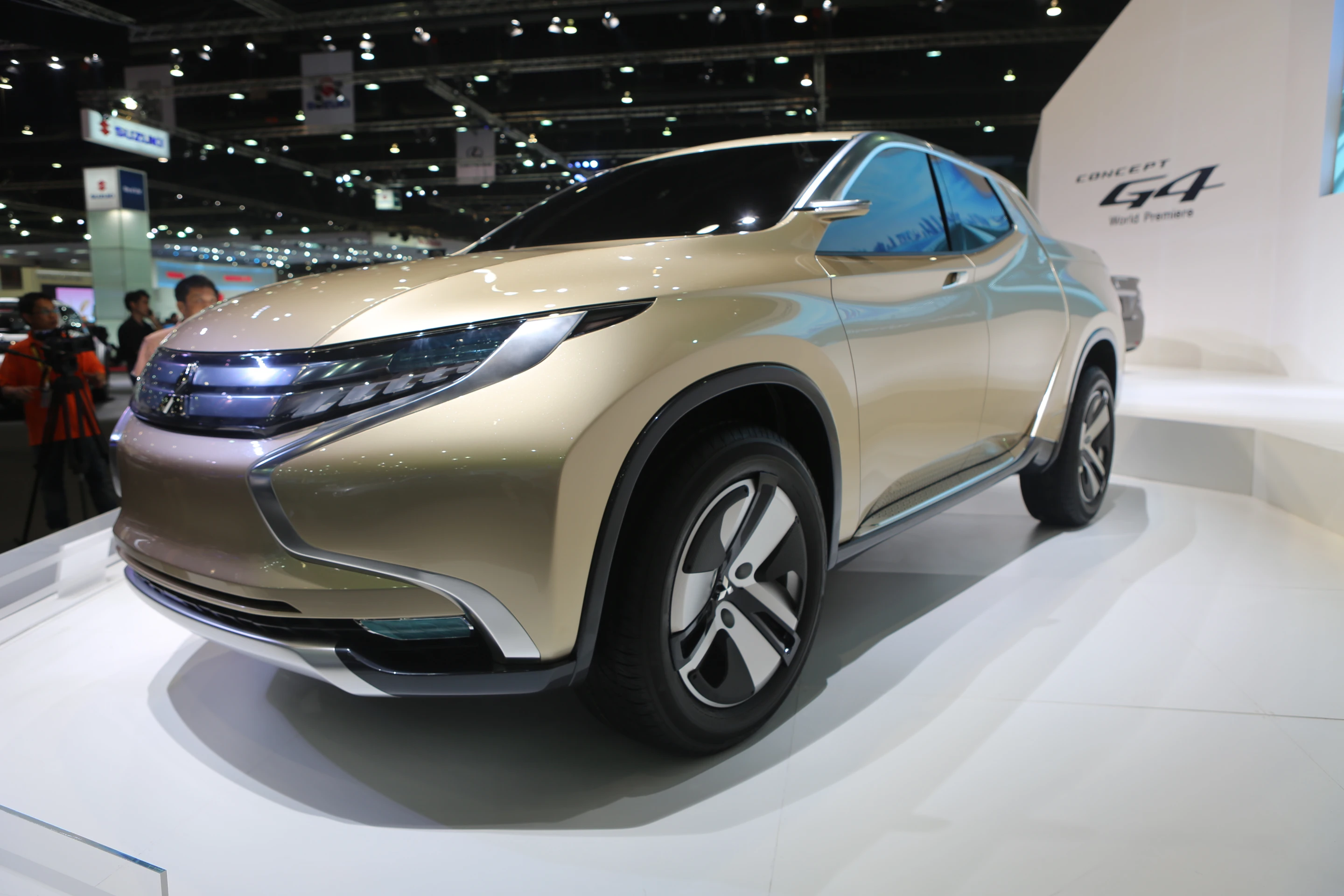 Mitsubishi stand, Bangkok International Motor Show, 2013 (Photo: Husna Namirembe/Gizmag)