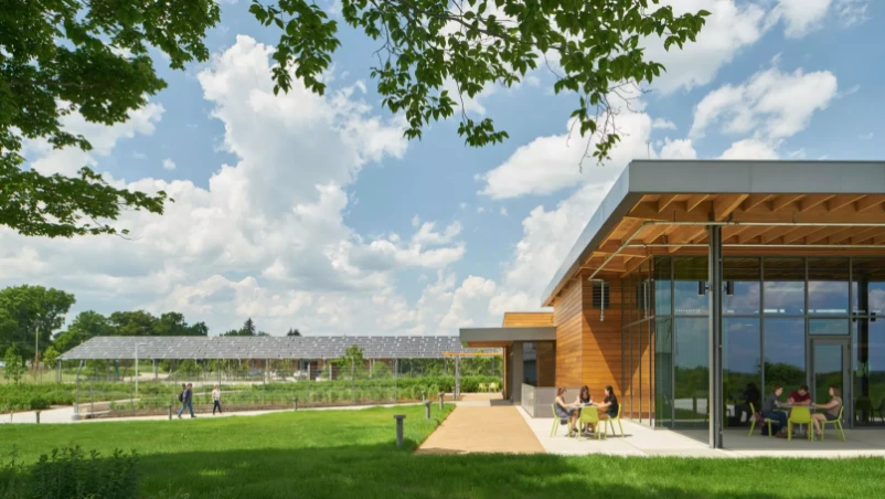 Award of Excellence in the AIA's 2018 Education Facility Design Awards: Chatham University Eden Hall Campus, by Mithun