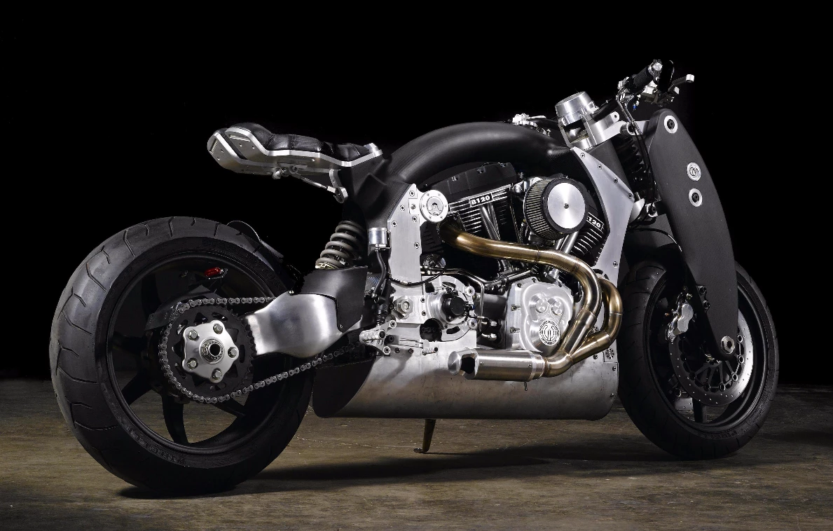 $103,500 – 2007 Confederate B120 Wraith - Bonhams Lot 114 had a very conservative estimate of $38,000 to $44,000, at which price it would have clearly been an absolute steal. Few machines ever regain their initial purchase price, particularly in the first decade, but the Wraith is already close. As we said in the preview of the auction, "If you believe, as I do, that the Confederate brand will endure and prosper, then the 1999 Hellcat and the 2007 B120 Wraith offer prime investment potential."