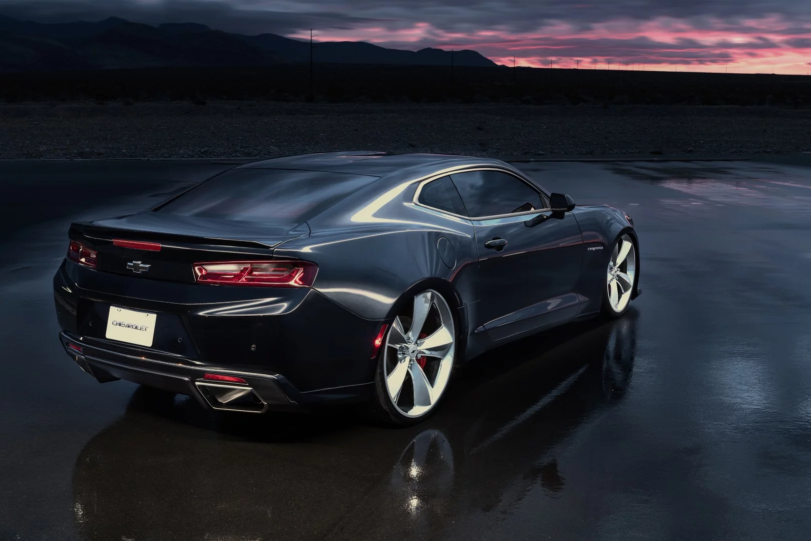 The Chevrolet Camaro SS Slammer is all about matching the V8 noise with some over-the-top attitude