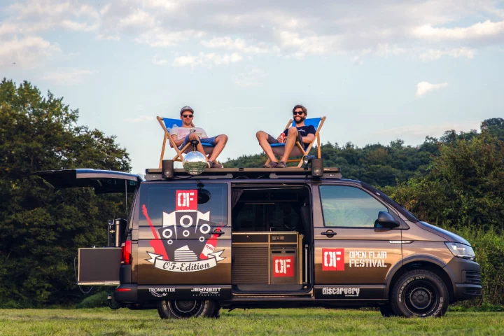 Designed for a different style of camping, Discarvery's Outdoor Flair Festival camper helps you enjoy a multi-day music festival to the fullest