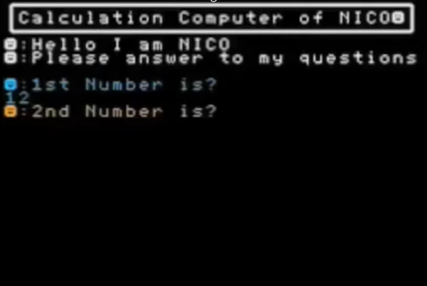 Several BASIC programs are included within Petit Computer