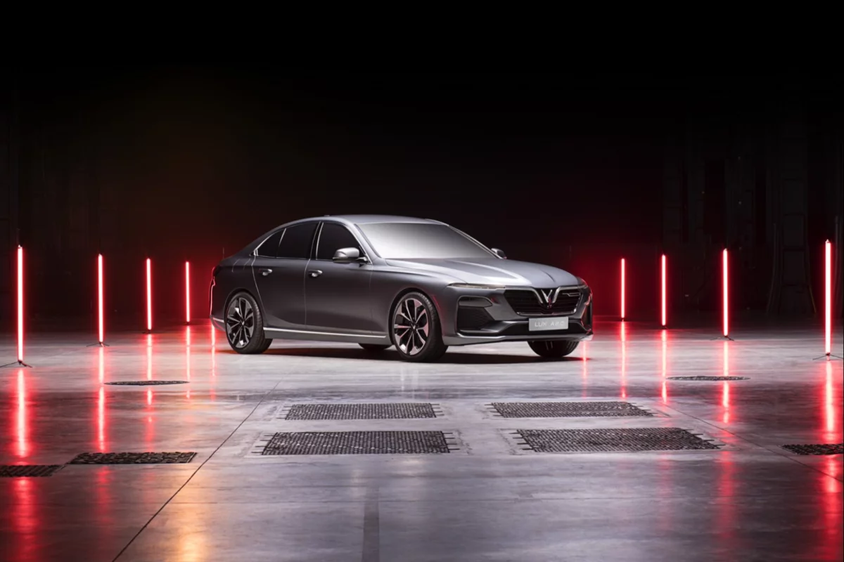 The LUX vehicles introduced in Paris are based on a new architecture developed by VinFast