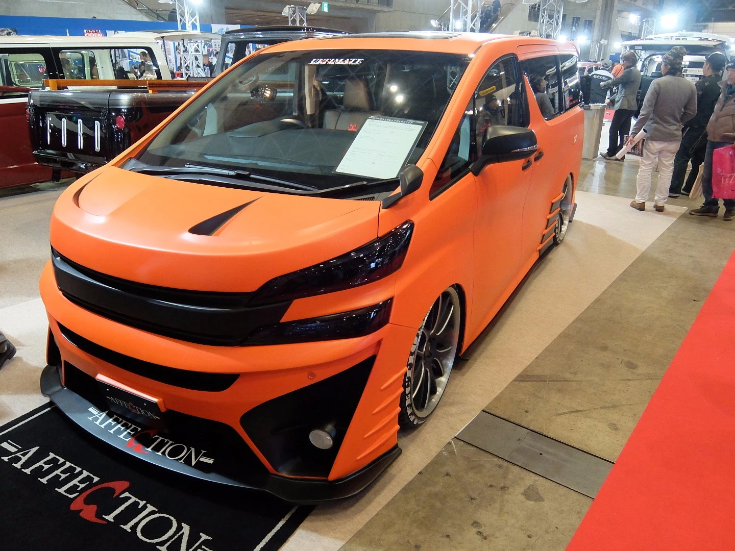 For this effort, Affection was awarded the Gold prize in the Minivan catagory
