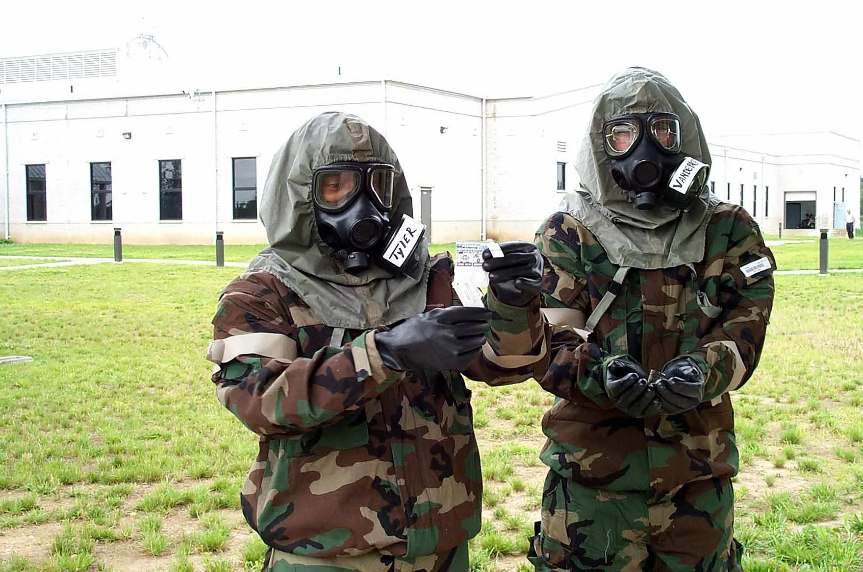 The new MOH material could be used to make better gas masks and suits for soldiers and emergency responders (Image: US Army)