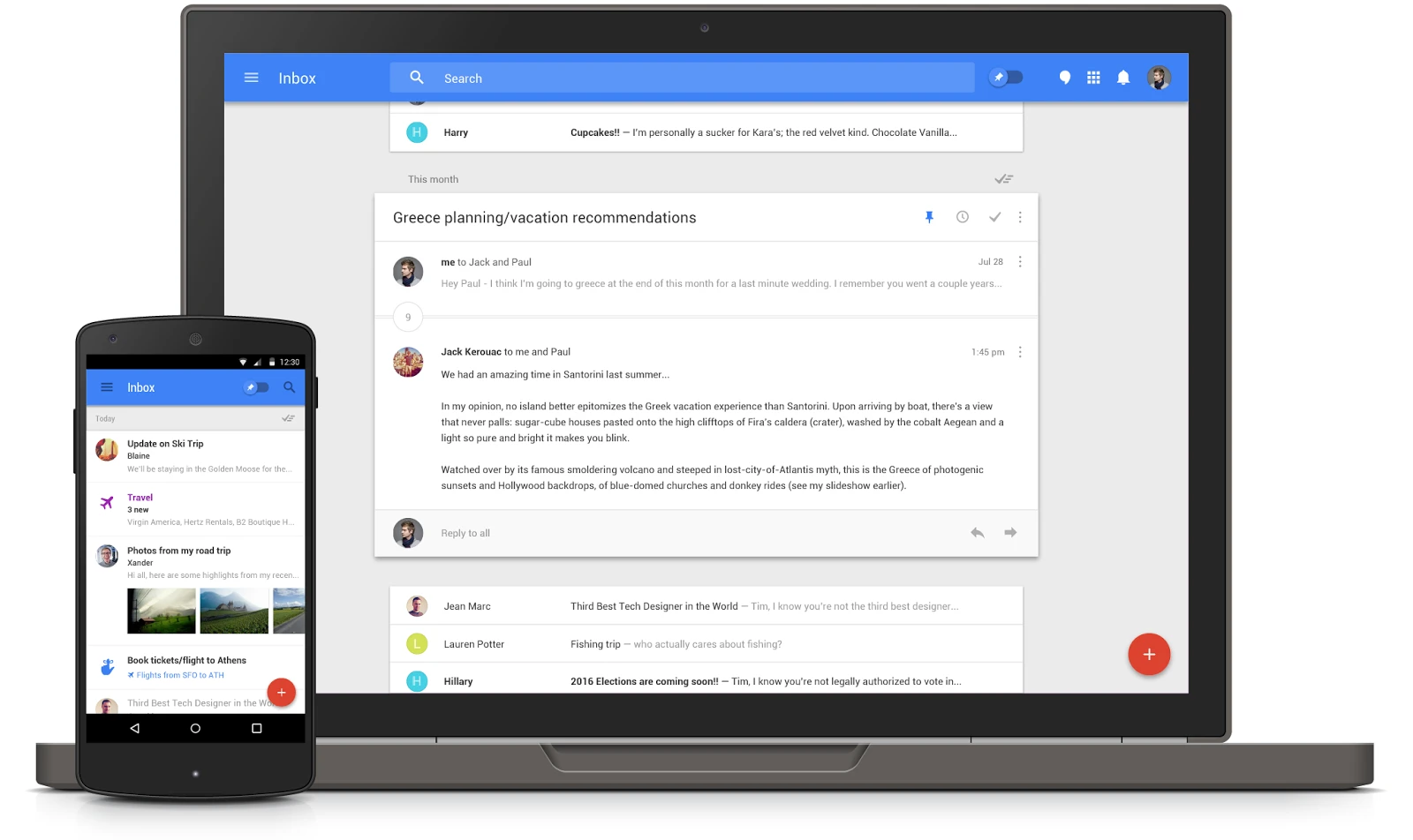 Inbox for gmail