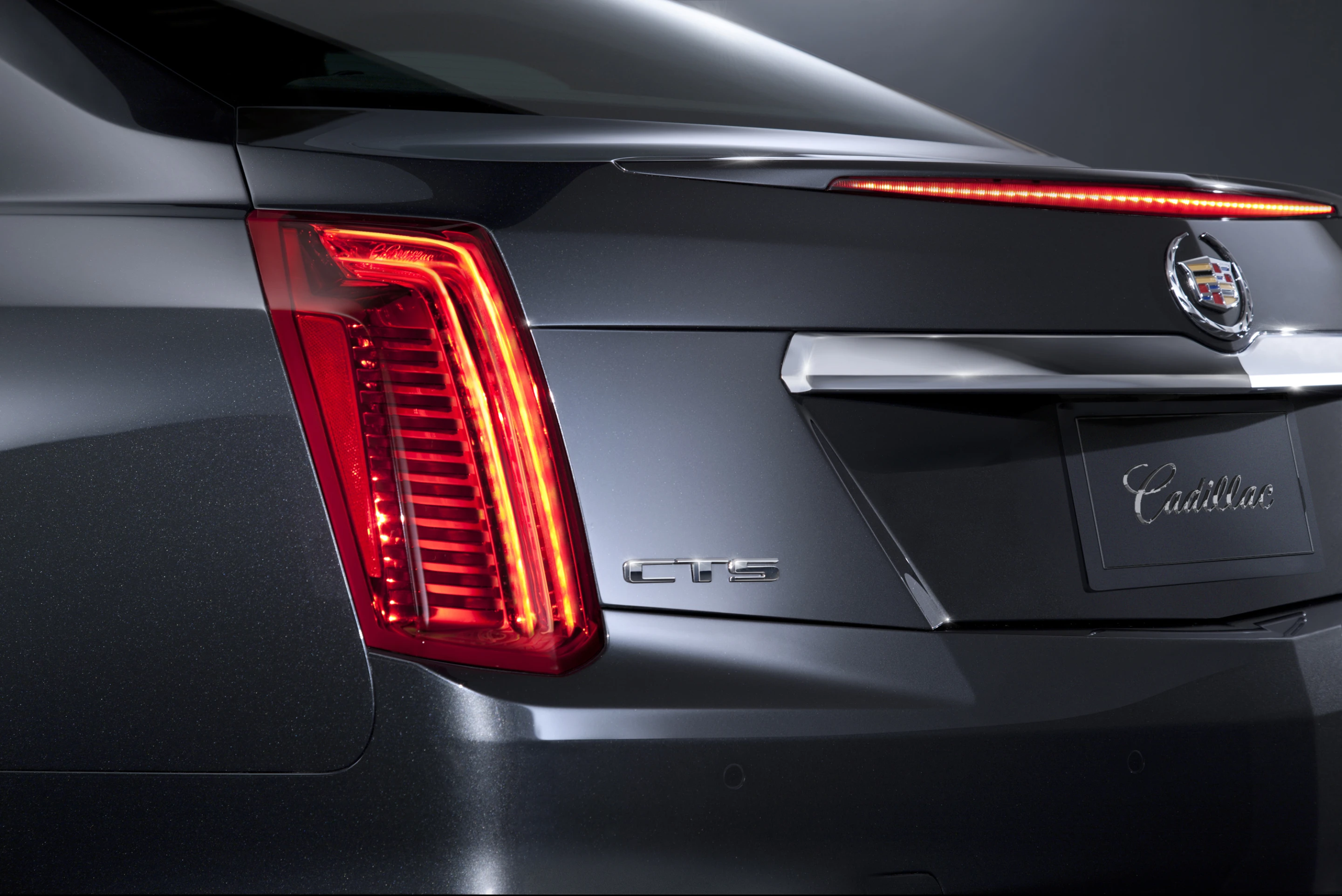 Signature Cadillac design elements appear throughout the new CTS