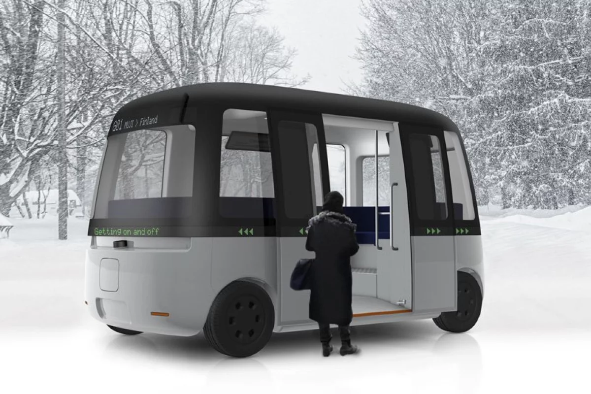 The new Muji-designed autonomous shuttle bus set to roll out for trials in 2019