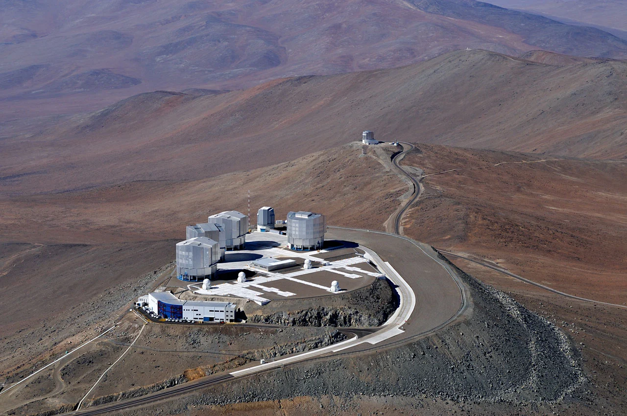 VLT is in the Atacama desert
