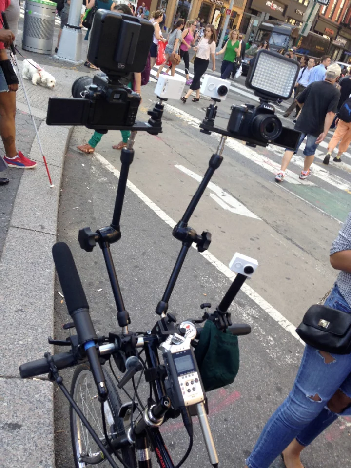 Rich's current technical setup for shooting Roll Play