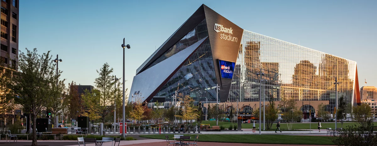 Best Sports Stadium went to the U.S. Bank Stadium in Minneapolis, designed by HKS